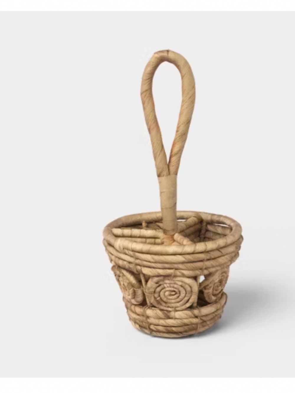 New THRESHOLD NWT Seagrass woven utensil caddy